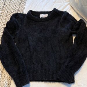 Old Navy Women's Black Eyelash Sweater